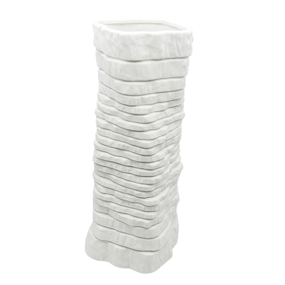 Vase céramique blanc hydroponique pour décoration de table de salon moderne