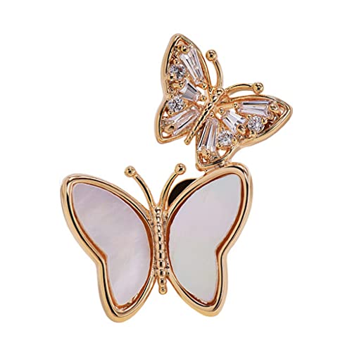Broche anti-lumière papillon japonais épingle vêtement fixe boucle d'été