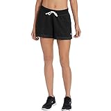 Champion Women's French Terry Short, Black, L