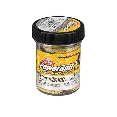 Berkley Powerbait Forellenteig Banana Boost 50g für Forellenangeln