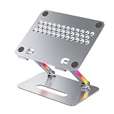 VURUPZAKS Adjustable Portable Notebook Stand Cooling Bracket(Silver)