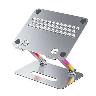 VURUPZAKS Adjustable Portable Notebook Stand Cooling Bracket(Silver)
