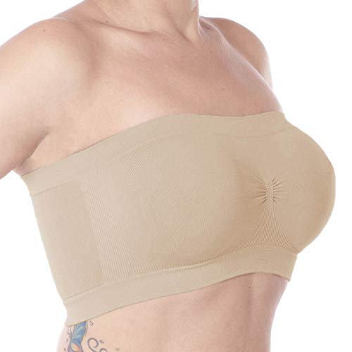 Sutiã Loba Faixa Feminino, Natural, M