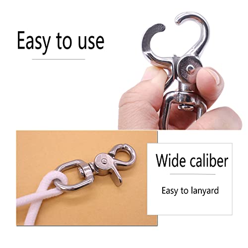 Lobster Clasp - 2Pcs Trigger Snap Hooks Heavy Duty Quality 316 Steel, Strong And Durable Wide Applicability Of The Swivel Clasp, Perfect For Bag Straps, Pet Leashes #TOP4