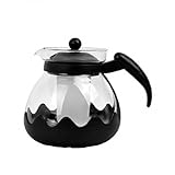 Kole OC840 Glass Teapot with Infuser, 42oz./ 1.25 LT