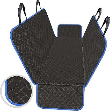 Image of Dog car seat Cover (Blue, Normal)