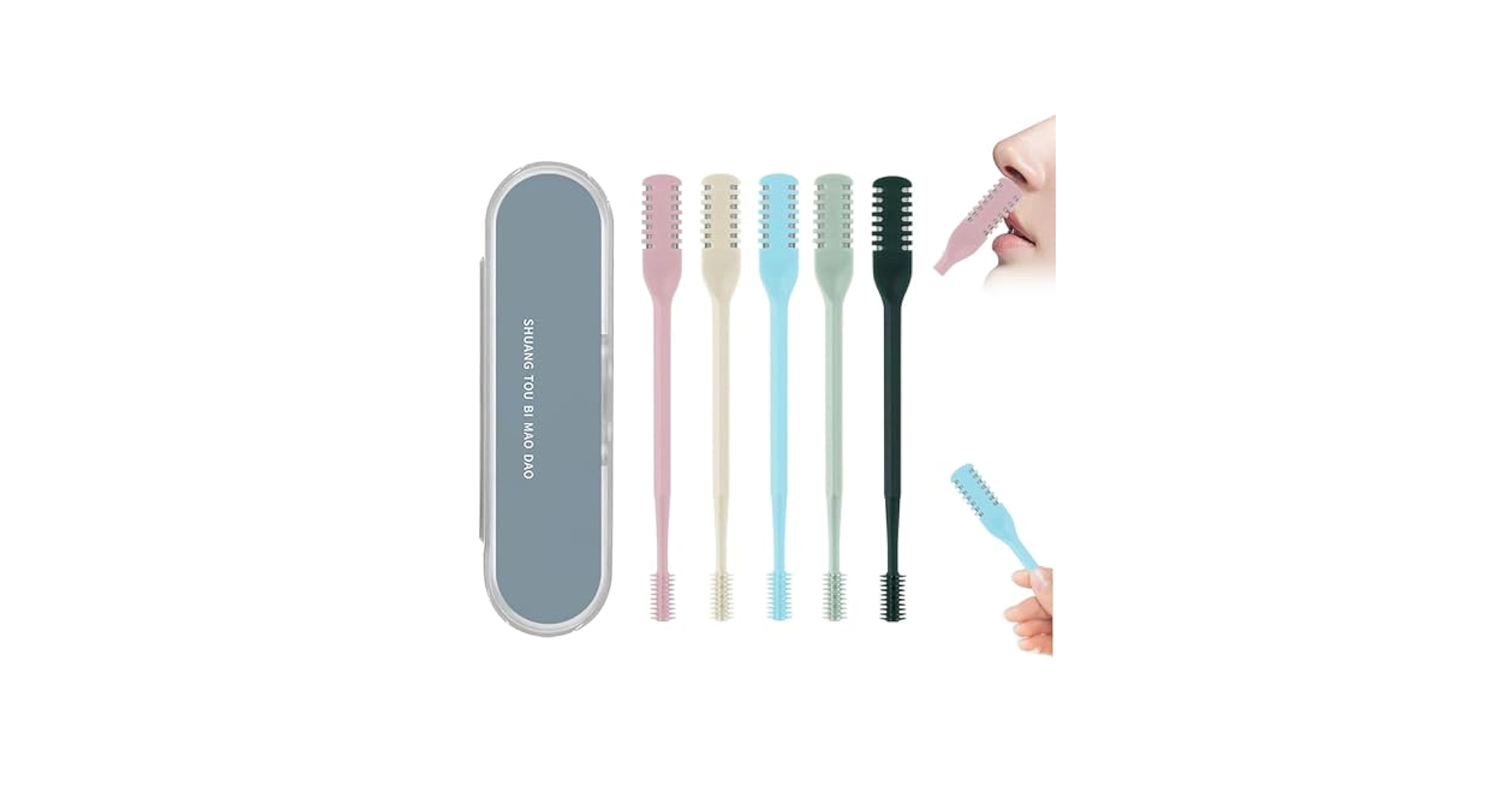 Amazon.com: PSKZNSZ 5Pcs 2-in-1 Nasal Cutter, 360 Rotating
