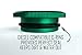 Magnetic Diesel Fuel Cap Accessory for Dodge RAM TRUCK 1500 2500 3500 (2013-2018) with 6.7 CUMMINS EcoDiesel (Fuel Cap Standard Grip)