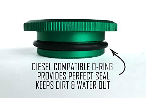 Ronin Factory Combo Pack - Magnetic Diesel Fuel Cap & DEF Cap for Dodge RAM Trucks (2013-2018), The Original Lightweight Design - Thumbnail 5