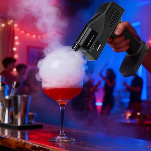 LUOJIADI Electric Cocktail Smoke Gun Handheld Smoker for Food & Drinks