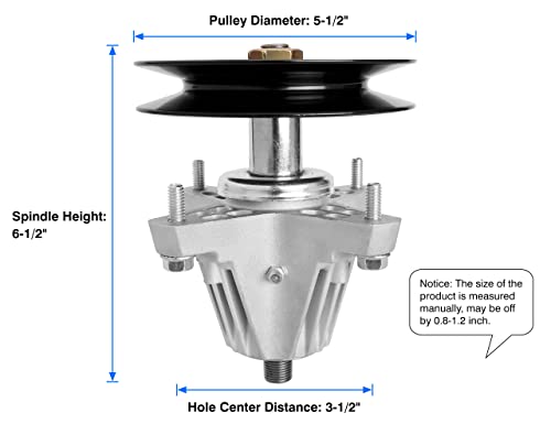 Spindle Assembly Dimensions