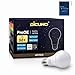 DiCUNO ProOE A19 LED Bulbs 60W Equivalent, 5000K Daylight White, 806 Lumens 9W LED Light Bulb, High CRI 98, Non-dimmable, 100-240V, E26 Medium Base, Frosted, Pack of 6