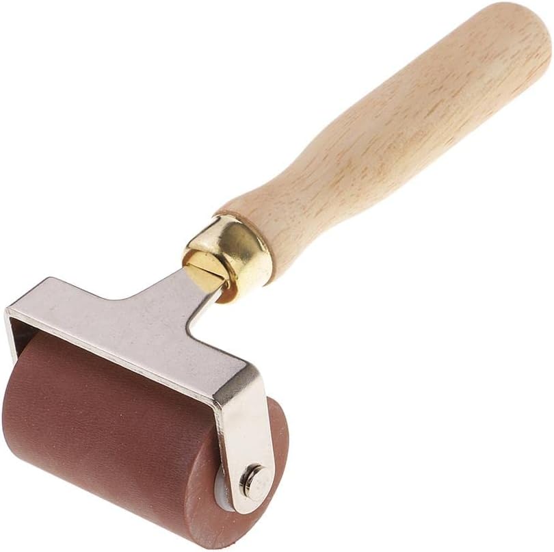 Hard Rubber Roller Print Ink for Printmaking Stamping Gluing