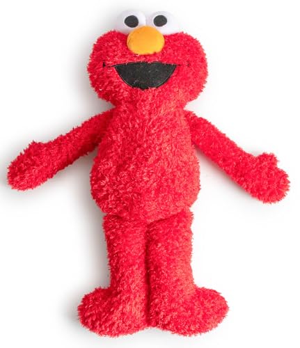 Jay Franco Sesame Street Plush Pillow Buddy - Soft Plushie Stuffed Pillow, 19 Inches, Red - Elmo