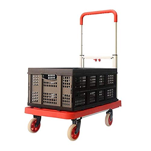 Chariot de manutention pliable en alliage aluminium pour déménagement