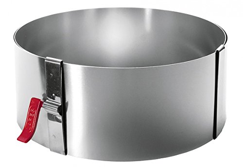 LARES 6008 Bague réglable en acier inoxydable avec système de verrouillage