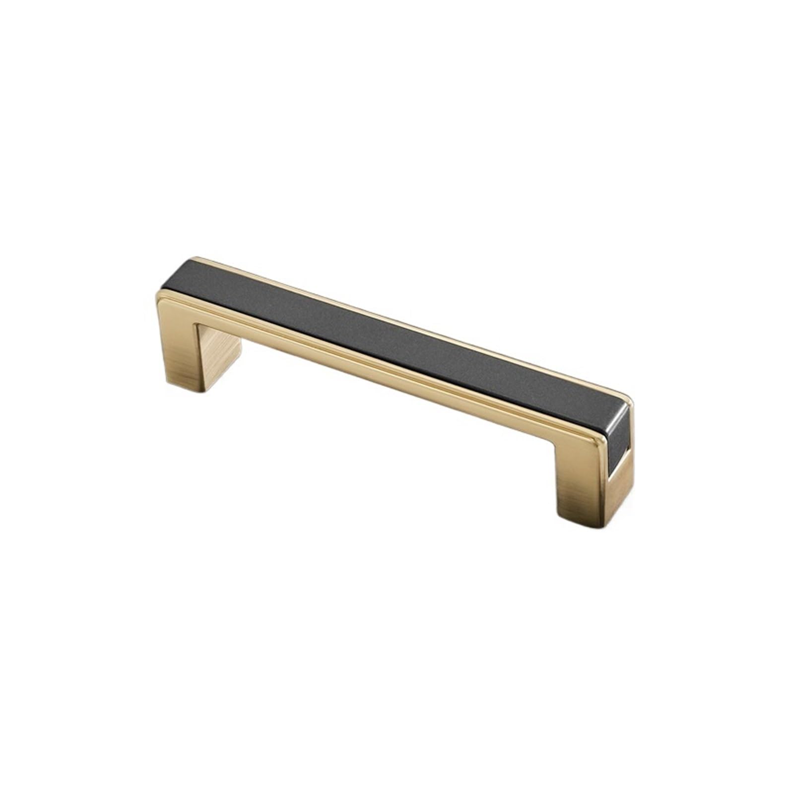 Poignées de placard en alliage de zinc gold gray 96mm pour un design élégant