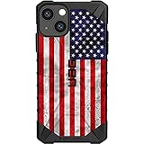 EGO TACTICAL UAG iPhone 13 Pro Max Limited Edition Urban Armor Gear Case [6.7' Screen] Printed in The USA Kryptek Camouflage USA Flag