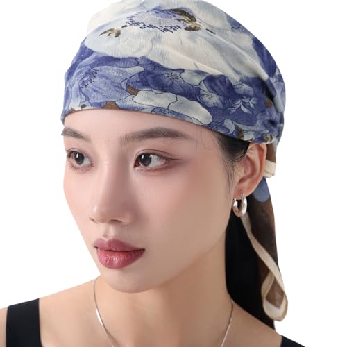 Head Scarf for Women 26 x 26 inches No Slippery Square Scarf for Hair Wrap, Night and Sleep3