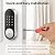 Keyless Entry Fingerprint Deadbolt Smart Lock: Sifely Digital Front Door Keypad with App Control, Electronic/Electric Deadbolt with Fingerprint & Code Access, Auto Locking, Easy to Install (Silver)