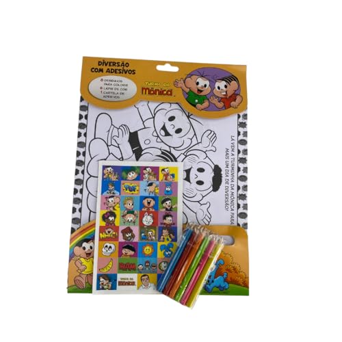 Turma da Mônica - Diversão com adesivos: Turma da Mônica - Diversão com adesivos: - Imagem 2