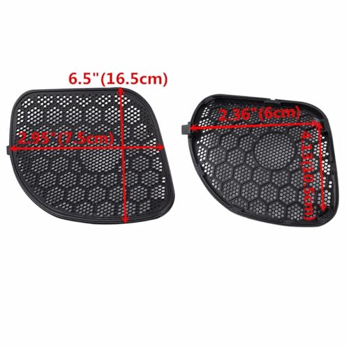 Grilles de protection haut-parleurs pour Harley Road Glide 2015-2024