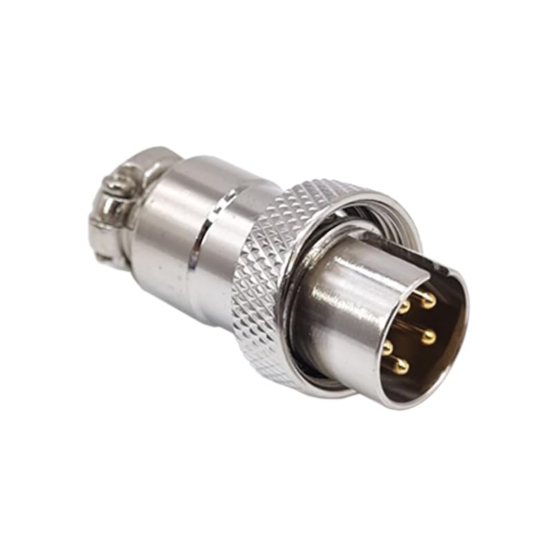 Amazon.co.jp: GX16コネクター 5ピンケーブル オス ストレート 防水