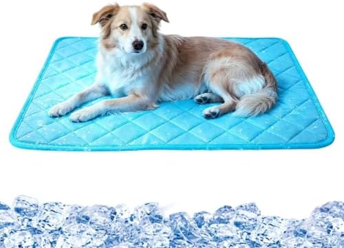 Generisch Kühlende Matte für Hunde Atmungsaktive, rutschfeste, Tragbare