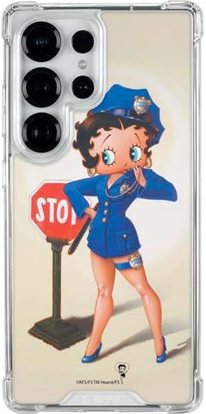 Skinit Clear Phone Case Compatible with Galaxy S25 Ultra - Officially Licensed Betty Boop The Artist Design