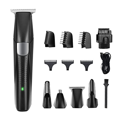 Hlily Máquina De Barbear Elétrica Multifuncional Aparador De Pelos Do Nariz Ipx6 À Prova D'Água Pas