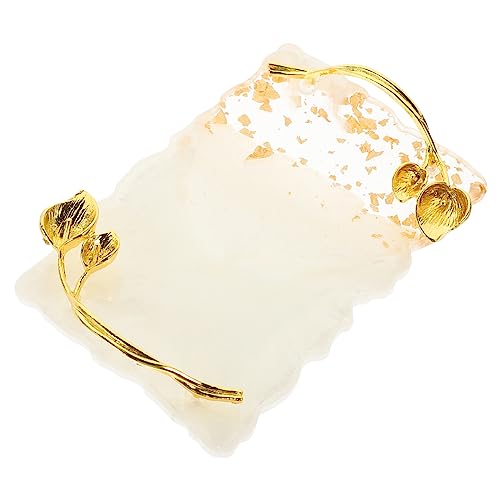 Mikinona Nail Art Supplies Resin Pallet Anti-slip Base for Blending Nail Polish Makeup