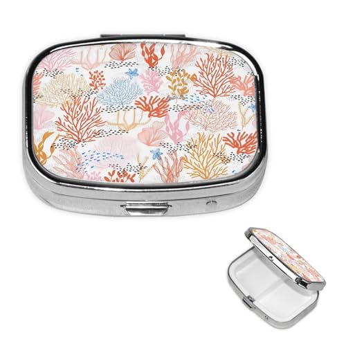 Coral Reef �s���{�b�N�X 2�R���p�[�g�����g ���E���h���^���s���P�[�X ���z&�|�P�b�g�p �|�[�^�u�����f�B�V���I�[�K�i�C�U�[ ���s�p�s���{�b�N�X �����̃s���R���e�i�z���_�[ �r�^�~���A����������
