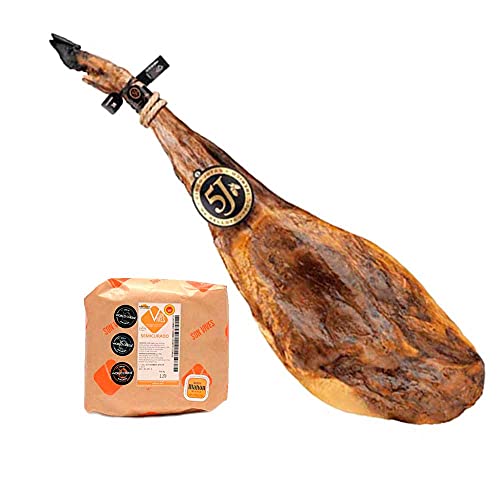 Jamón De Bellota 100 Ibérico Cinco Jotas-5j Pata Negra 8,8 Kg. Queso Mahón Menorca Son Vives Semicurado Jamón De Bellota 100 Ibérico Cinco Jotas-5j Pata Negra 8,8 Kg. Queso Mahón Menorca Son Vives Semicurado