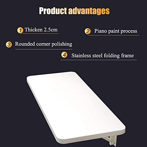 Table pliante murale gain de place pour rompre avec le manque d'espace - 6