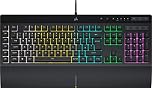 Corsair K55 RGB Pro – Dynamische RGB-Hintergrundbeleuchtung – – IP42 Staub- und spritzwassergeschützt ( QWERTY )
