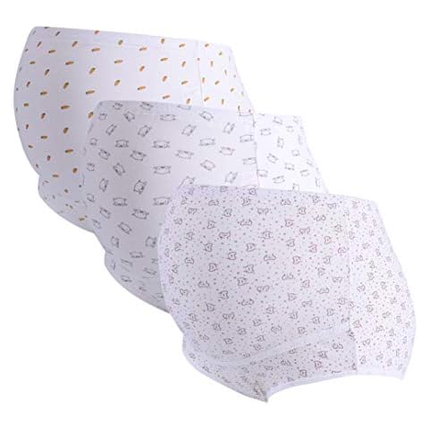 FEOYA Women's Maternity Over Bump Panties Cover