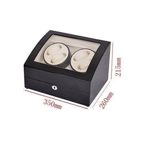 Bobinadora de rotación automática de reloj para el vestidor con espacio de almacenamiento para 4 piezas 3