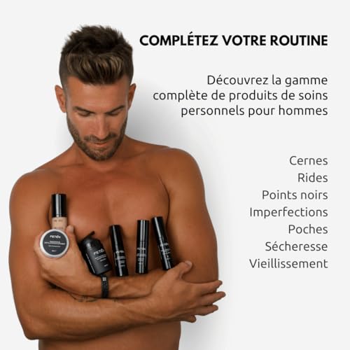 FETEN Shampooing Antichute et Antipelliculaire pour Cheveux d' Homme 400ml, Prévention de la Chute, Volume et Nutrition, Shampoing pour la Repousse des Cheveux, Shampoing Purifiant et Fortifiant – vue 8