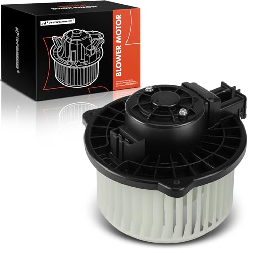 Image of A-Premium Front HVAC Blower Heater Motor with Fan Cage | fit for Jaguar Super V8 2005-2009, Vanden Plas 2004-2009, XJ8 2004-2009, XJR 2004-2009, V8 4.2L, Replace# C2C7069