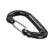 Fusion Climb Contigua Military Tactical Edition Wire Gate CE UIAA Certified Carabiner Black