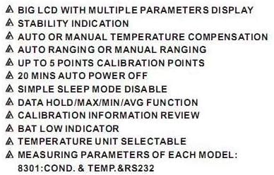 GOWE Conductivity tester 0~199.9mS/cm