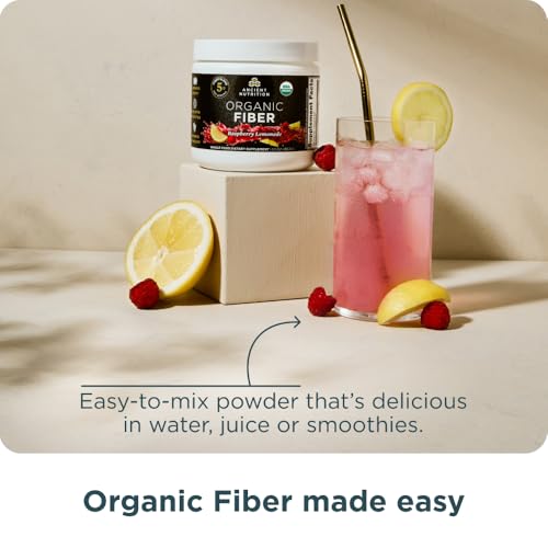 Ancient Nutrition Organic Acacia Fiber Powder, Raspberry Lemonade - image 6