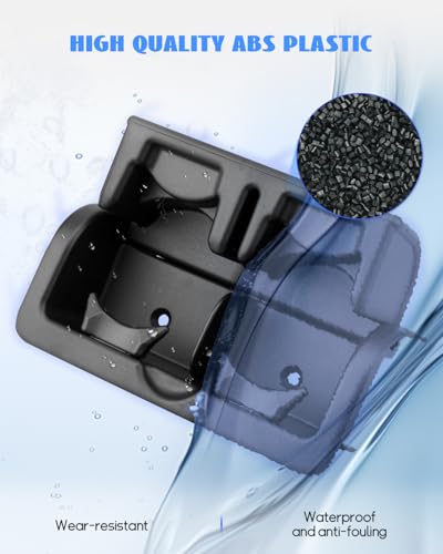 Portavasos para consola trasera para Infiniti QX56 2012-2013 y Nissan Armada 2017-2019 miniatura 3