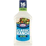 Kraft Thousand Island Fat Free Salad Dressing (16 fl oz Bottles, Pack of 6)