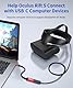 JSAUX USB C auf DisplayPort Adapter 4K@60Hz, USB C zu DisplayPort Kabel Adapter Kompatibel mit iPhone 15 Pro/15, MacBook Pro 2019 2018, Surface Book, Dell XPS, Samsung Galaxy S24 S23 S22 S21-Rot