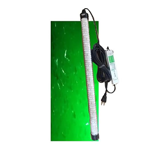 Fire Water Marine 110v MAXX LED Green Underwater Submersible Night Fishing Light Crappie Dock Peer