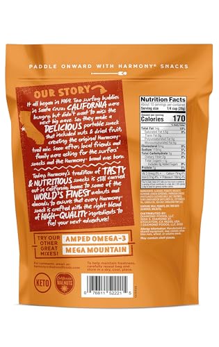 Diamond of California Harmony Colossal Keto Trail Mix with Peanuts, Roasted Edamame, Diamond of California Himalayan Pink Salt Walnuts, and Sonoma Creamery Parmesan Cheese Crisps, 10 Oz, 1 unit - Thumbnail 2