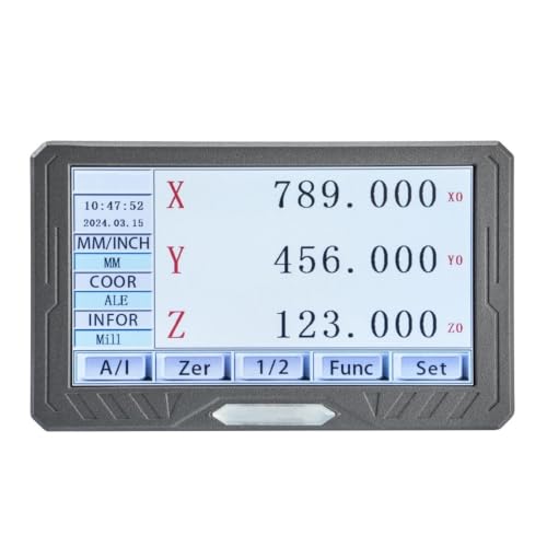 SDS200S 3 Axis LCD Full Touch Screen Digital Readout DRO miniatura 1