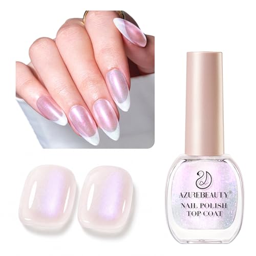AZUREBEAUTY Glitter Pearl Nail Polish, Quick Dry Salon-Quality Lacquer, Long Lasting Air Dry Formula, Smooth Glossy Finish for Nail Art