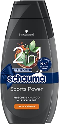 Preisvergleich Produktbild SCHAUMA Shampoo 2er 2x400 ML Sports Power